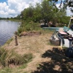 Viviendas al borde la barranca en barrio El Triángulo_1 Viviendas al borde la barranca en barrio El Triángulo_1