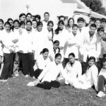 Foto de archivo - Alumnos y profesores del nucleo rural.