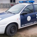 Móvil policial de la UR XIV